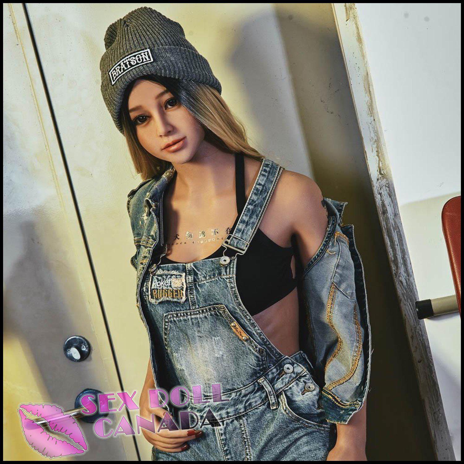 IRONTECH Realistic Sex Doll Blonde Hair Small Tits  Boobs Fit  Athletic