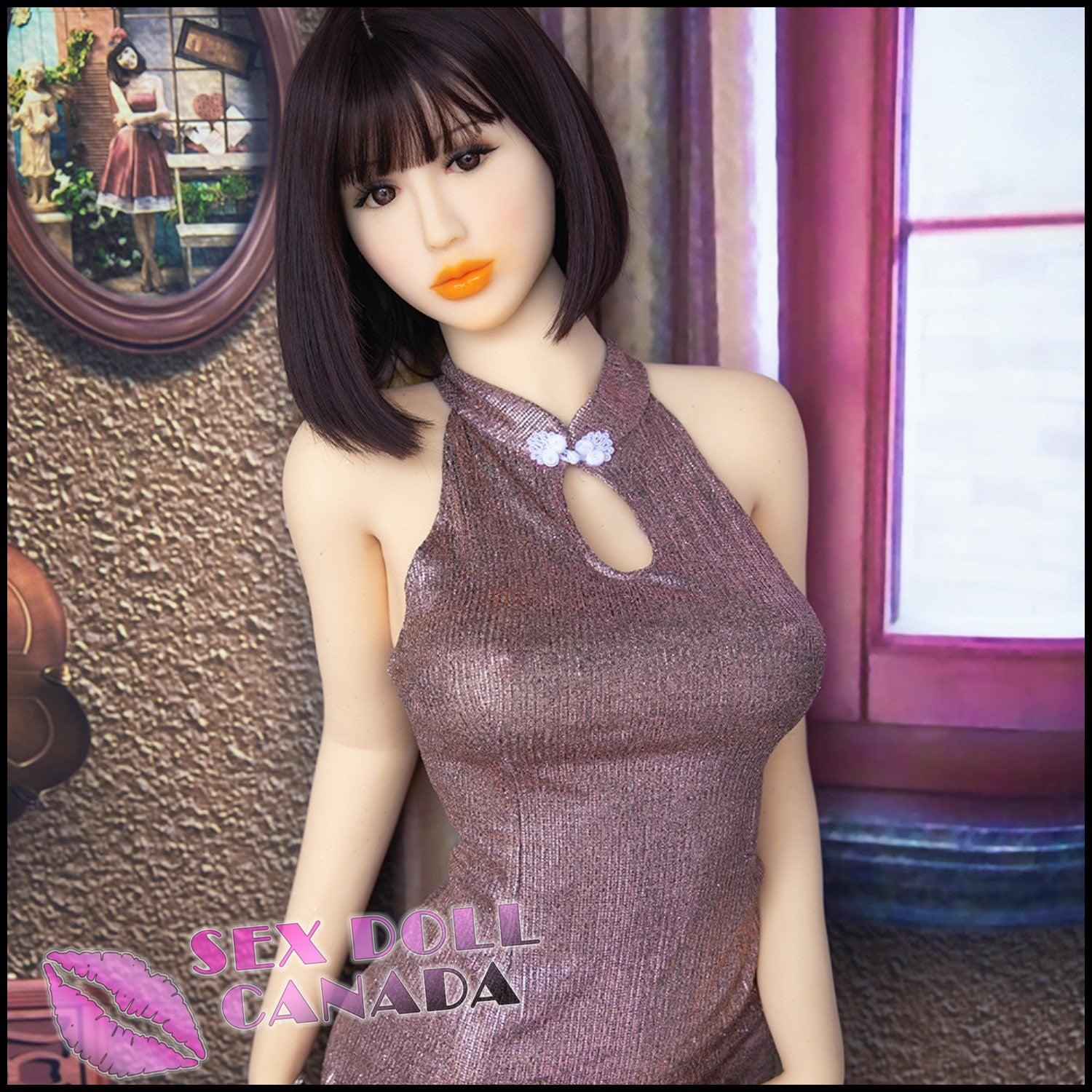 Jarliet Realistic Sex Doll Asian  Japanese  Chinese Black Hair Skinny  Slim