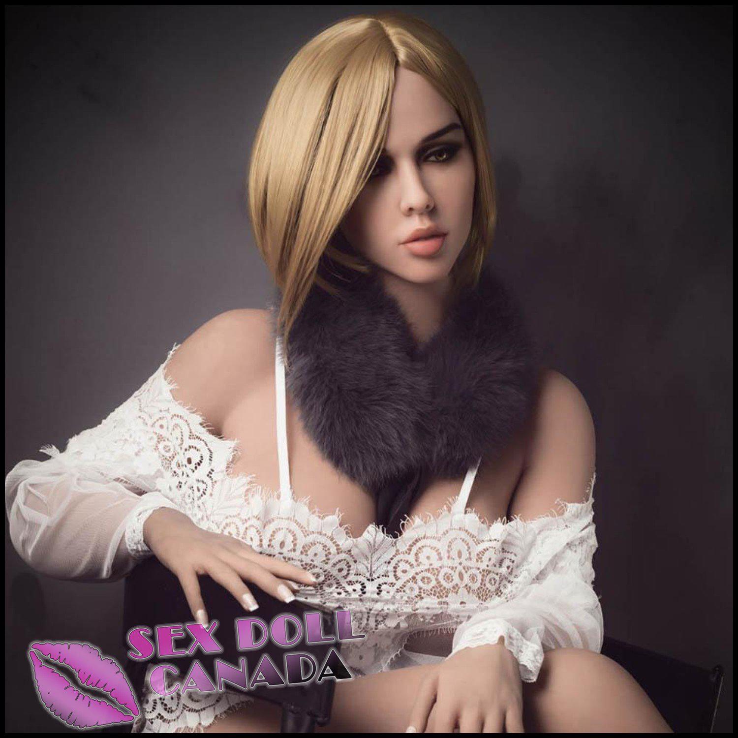 WM Realistic Sex Doll Thick Thighs Blonde Hair Huge Tits  Boobs