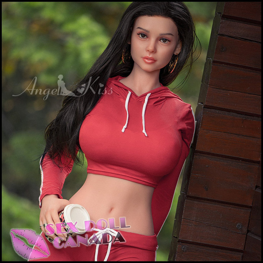 Angel Kiss Realistic Sex Doll Huge Tits Boobs Western American Black Hair