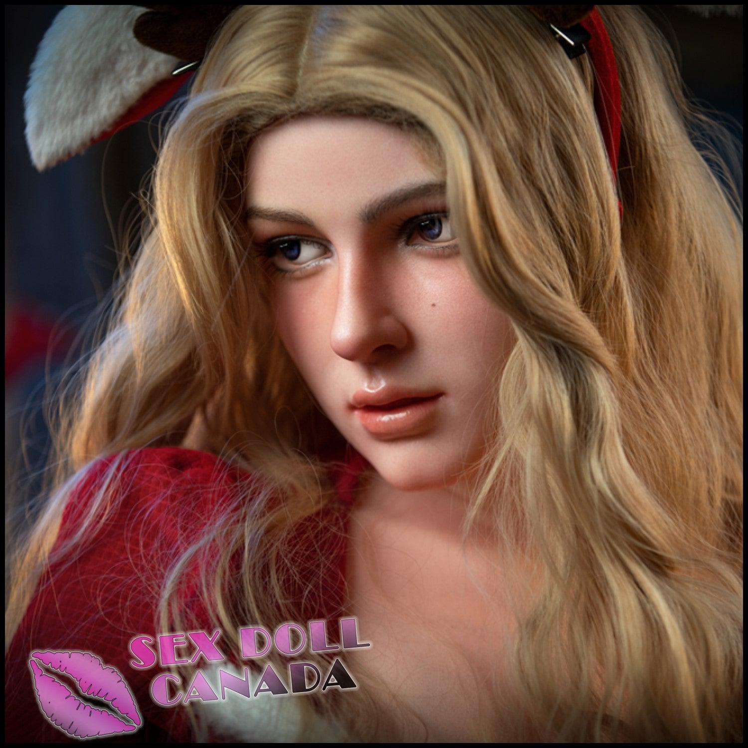 IRONTECH Realistic Sex Doll Big Ass Butt Blonde Hair Curvy Full Body