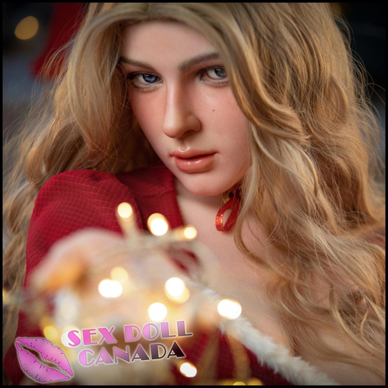 IRONTECH Realistic Sex Doll Blonde Hair Western American Huge Tits Boobs