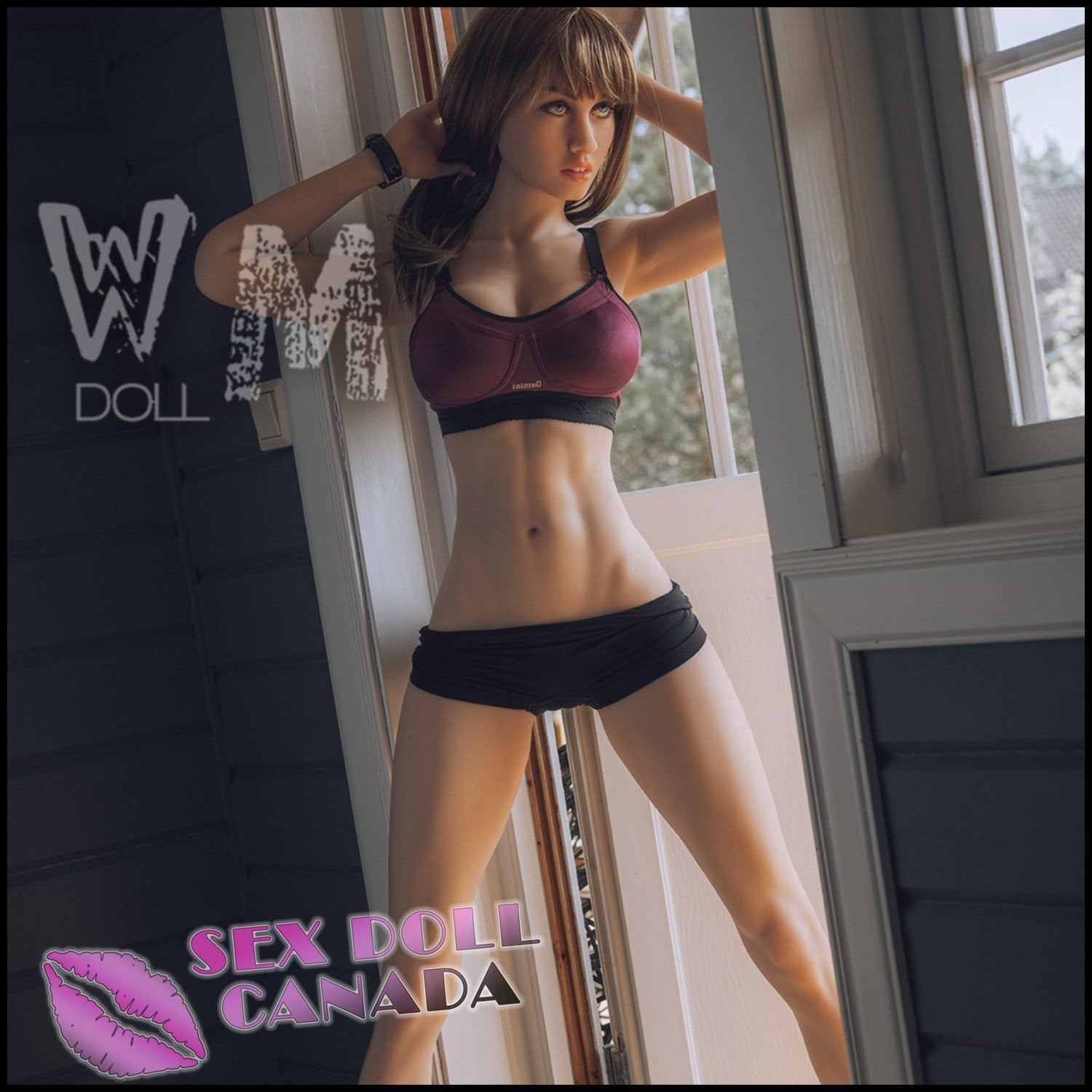 WM Doll Realistic Sex Doll Muscular Rough Small Waist Western American
