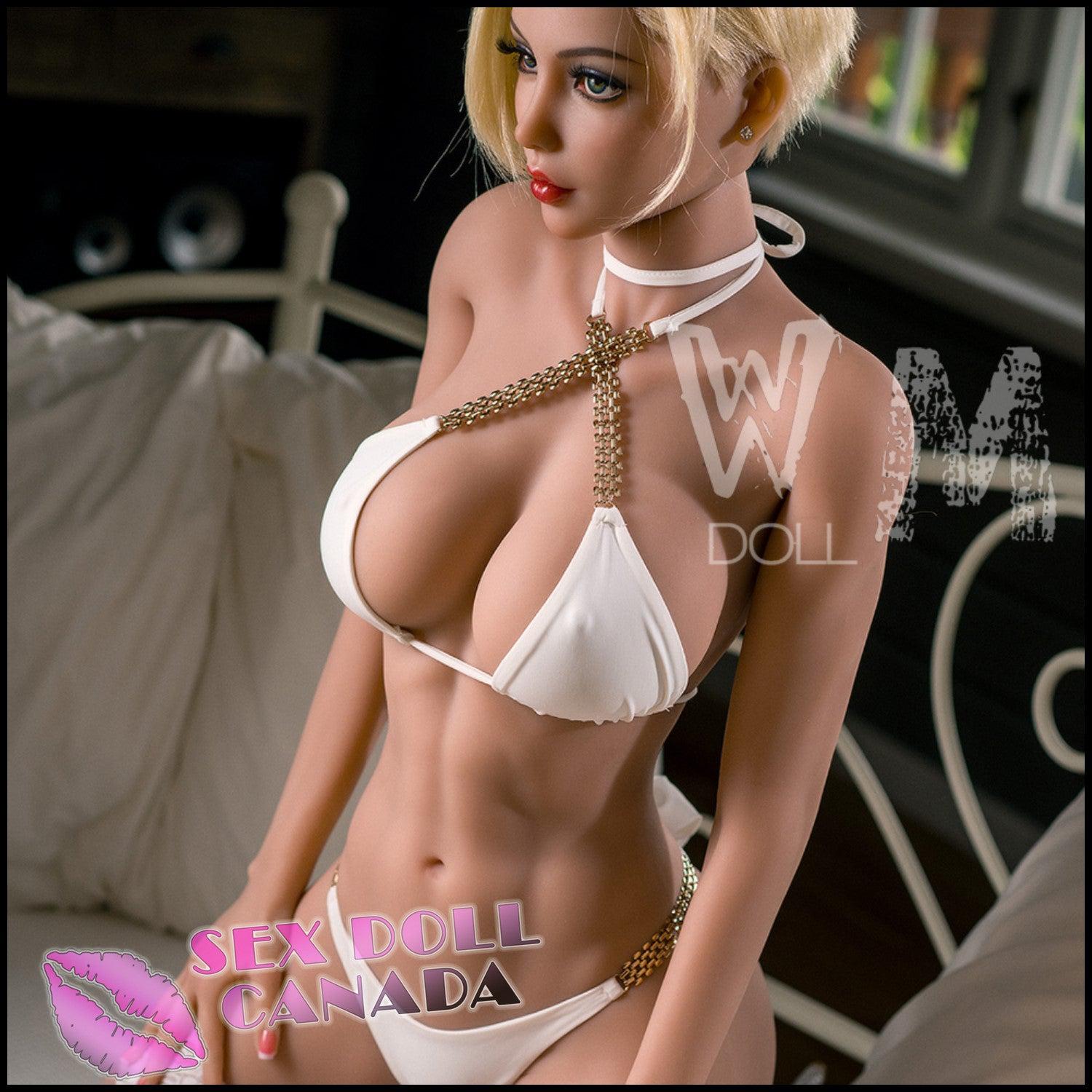 WM Doll Realistic Sex Doll Blonde Hair Huge Tits Boobs Big Ass Butt
