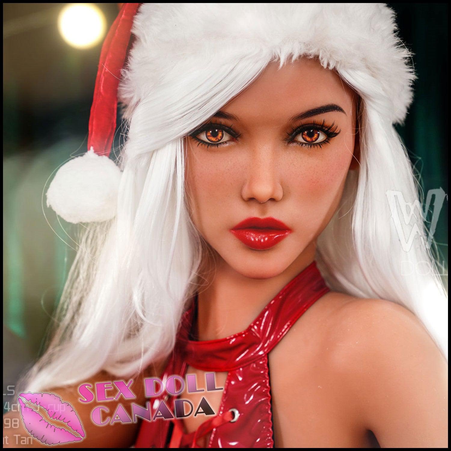 WM Doll Realistic Sex Doll Blonde Hair Skinny Slim Huge Tits Boobs