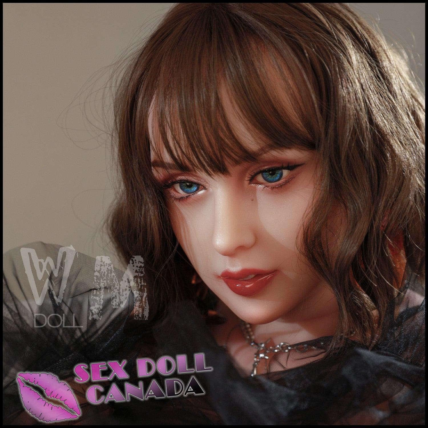 WM Doll Realistic Sex Doll Western American Skinny Slim Brunette Hair