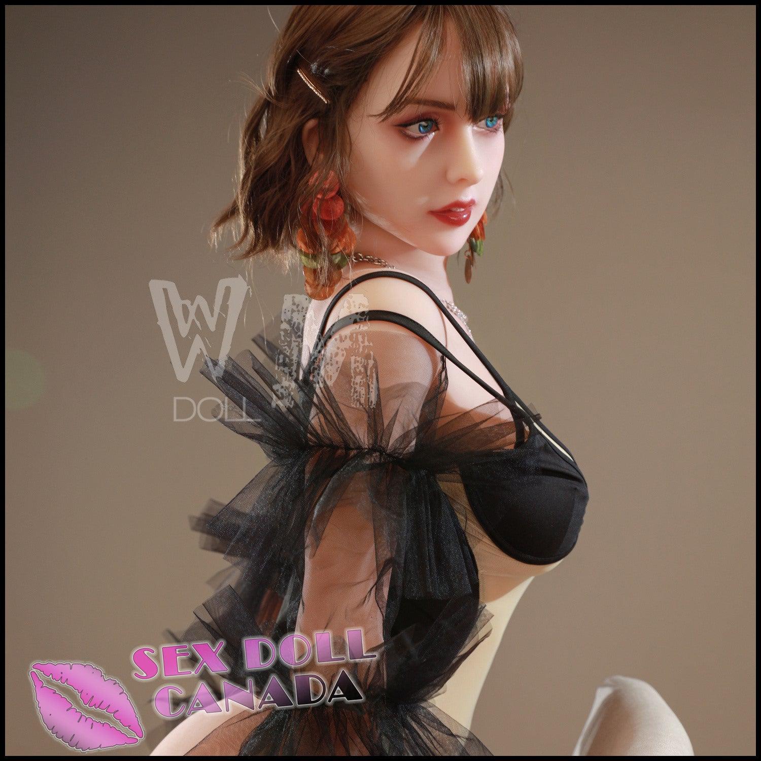 WM Doll Realistic Sex Doll Brunette Hair Western American Skinny Slim