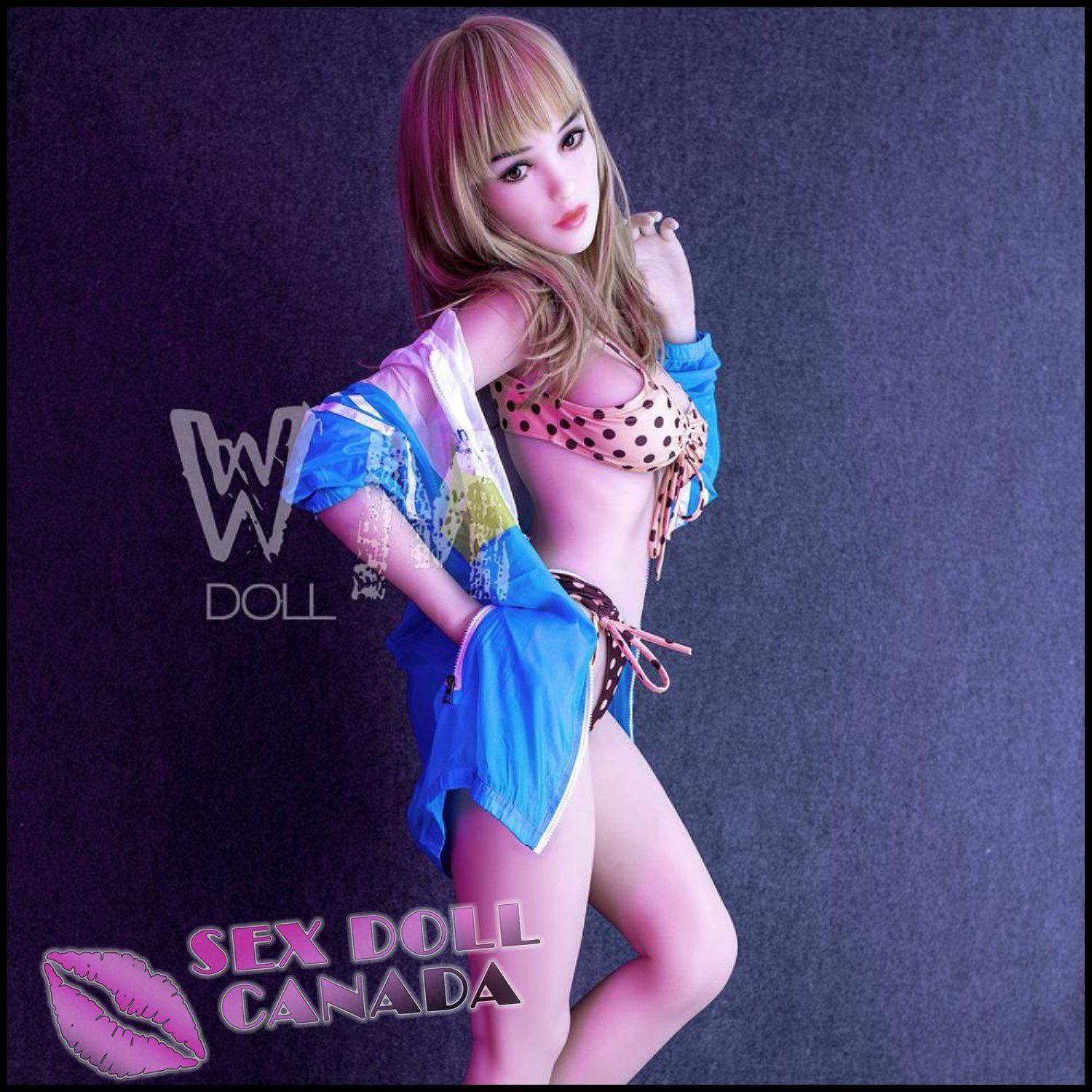 WM Realistic Sex Doll Huge Tits  Boobs Blonde Hair Blonde Hair