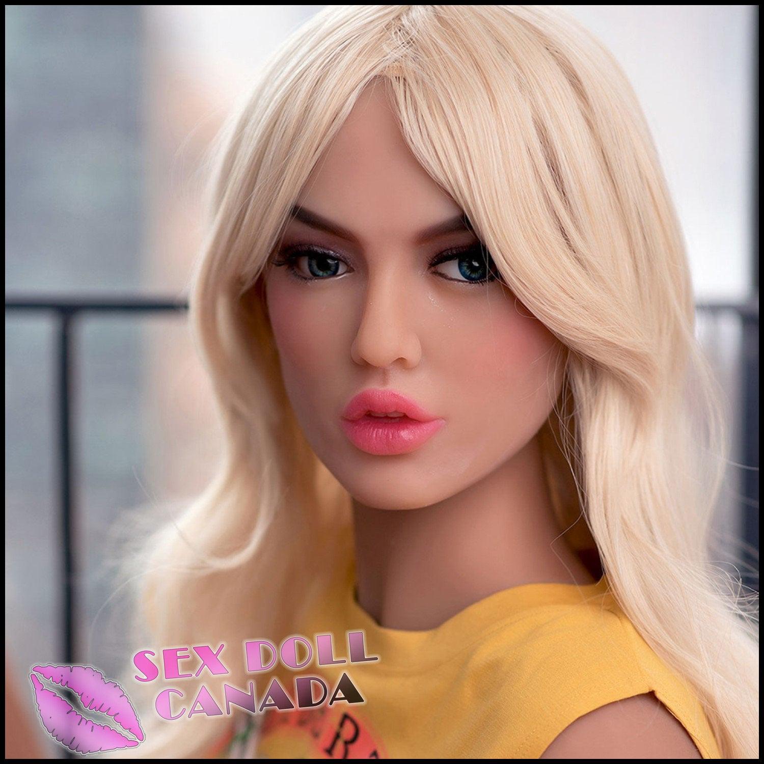 6YE Realistic Sex Doll Big Thick Thighs Gray  Silver  White Hair Western  American