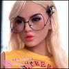 6YE Realistic Sex Doll Fit  Athletic Blonde Hair Gray  Silver  White Hair