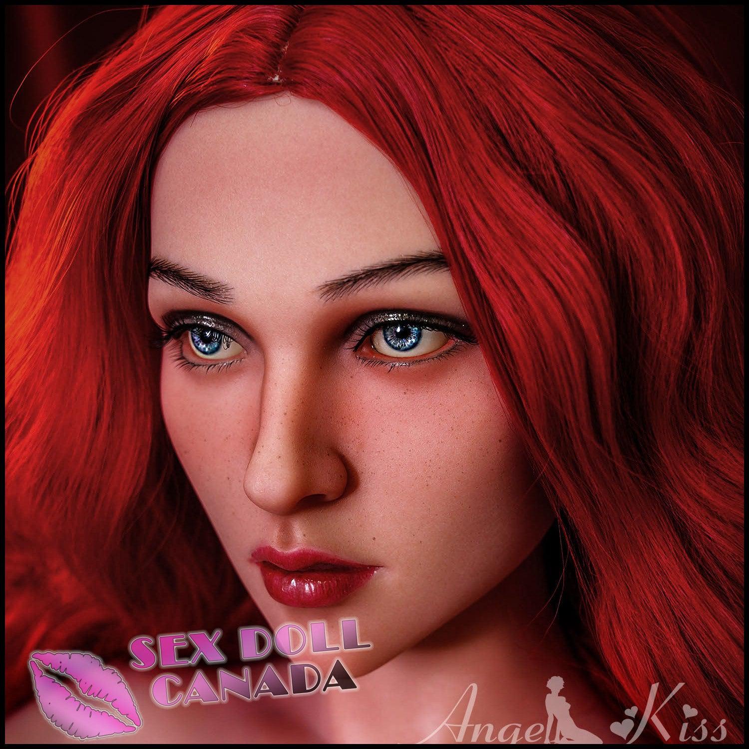 Angel Kiss Realistic Sex Doll Big Tits Breasts Curvy Full Body Red Head
