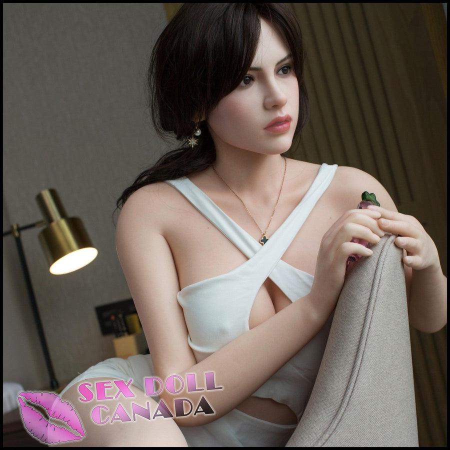 Gynoid Tech Realistic Sex Doll Black Hair Big Tits Breasts Western American