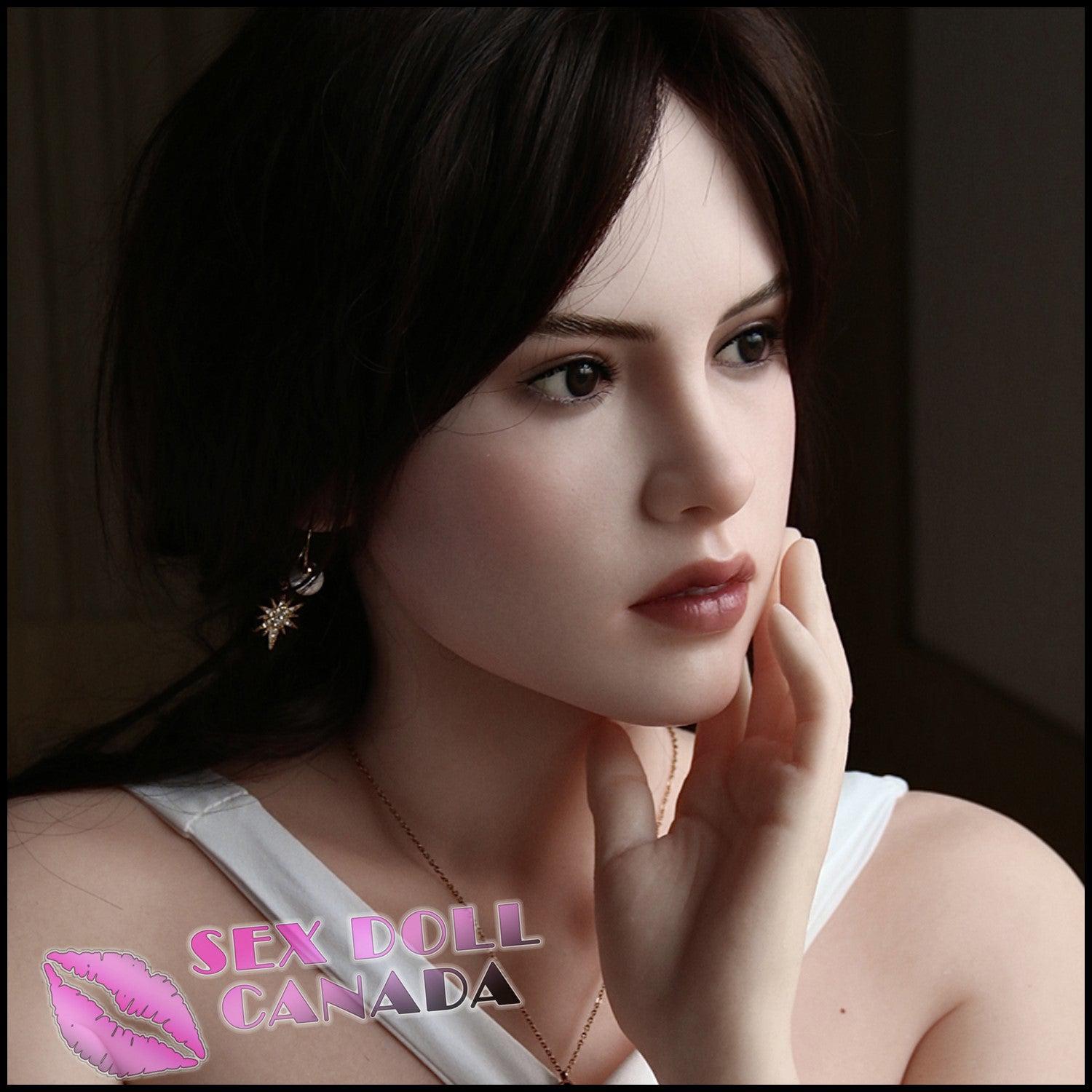 Gynoid Tech Realistic Sex Doll Black Hair Western American Big Tits Breasts