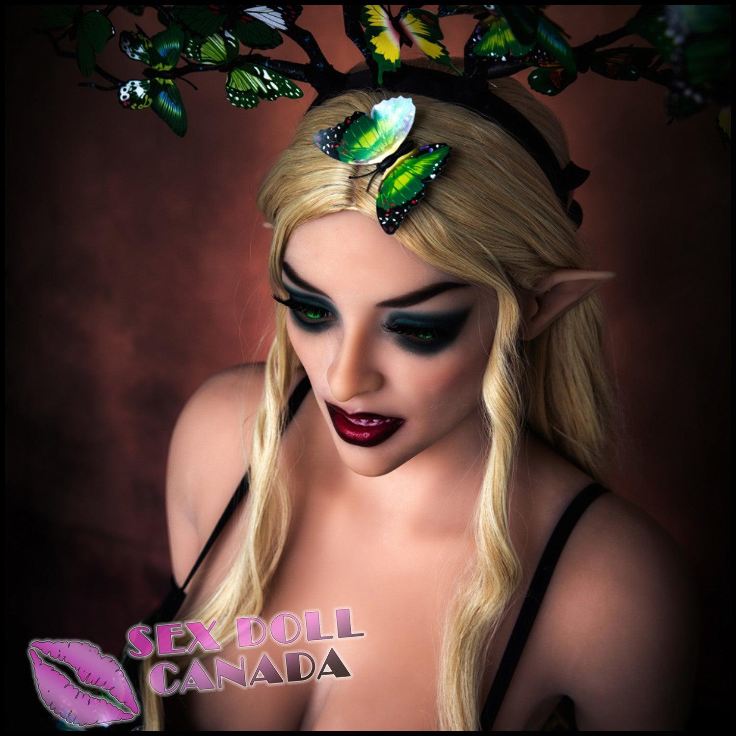 HR Doll Realistic Sex Doll Big Ass Butt Blonde Hair Huge Tits Boobs