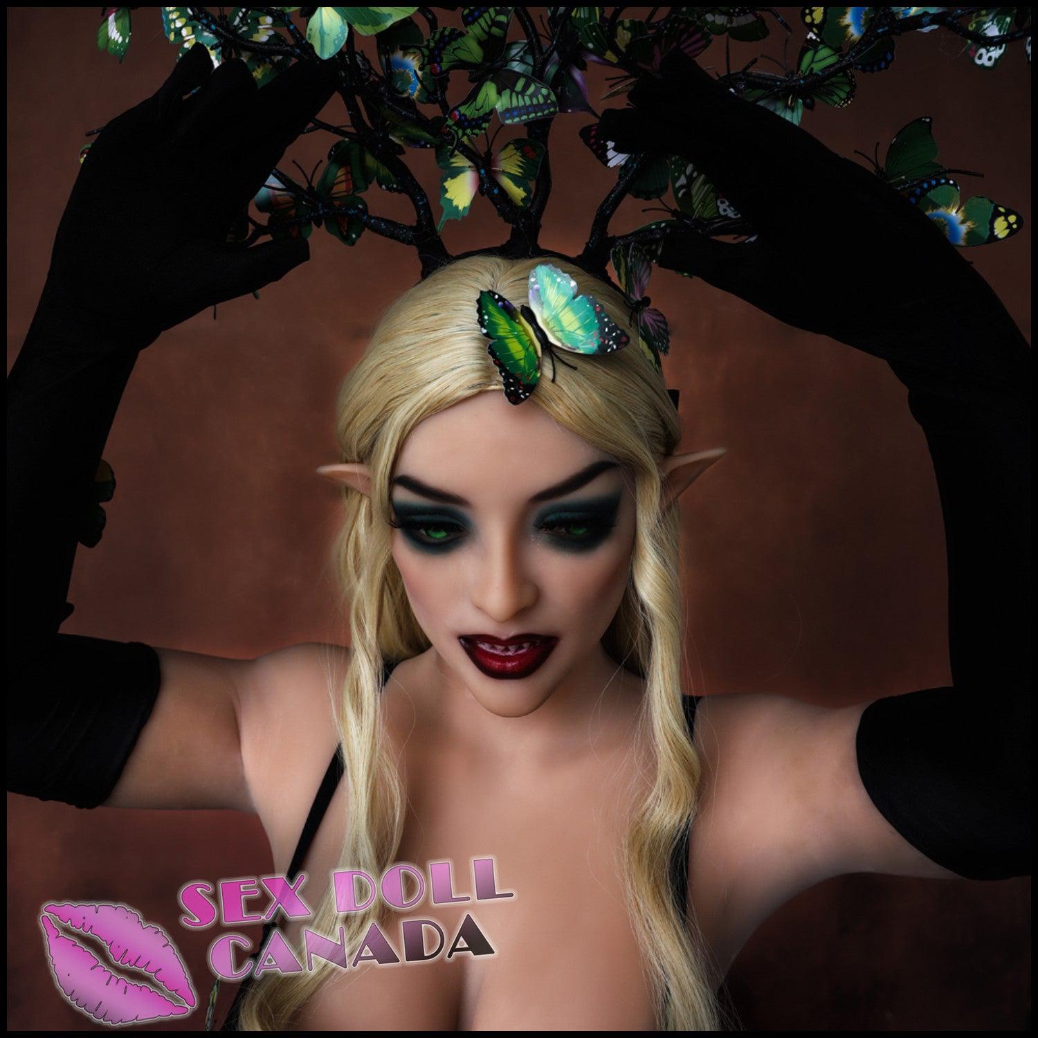 HR Doll Realistic Sex Doll Blonde Hair Huge Tits Boobs Big Ass Butt