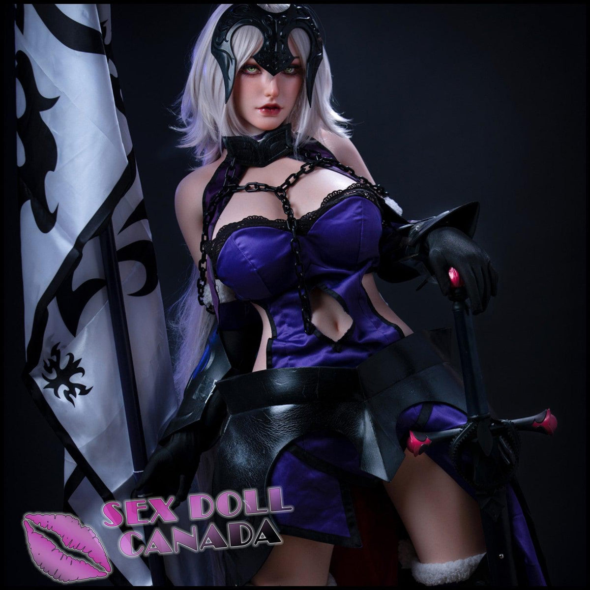 165 (5'5") I-Cup Eva (Head #S15) Full Silicone - IRONTECH Dolls