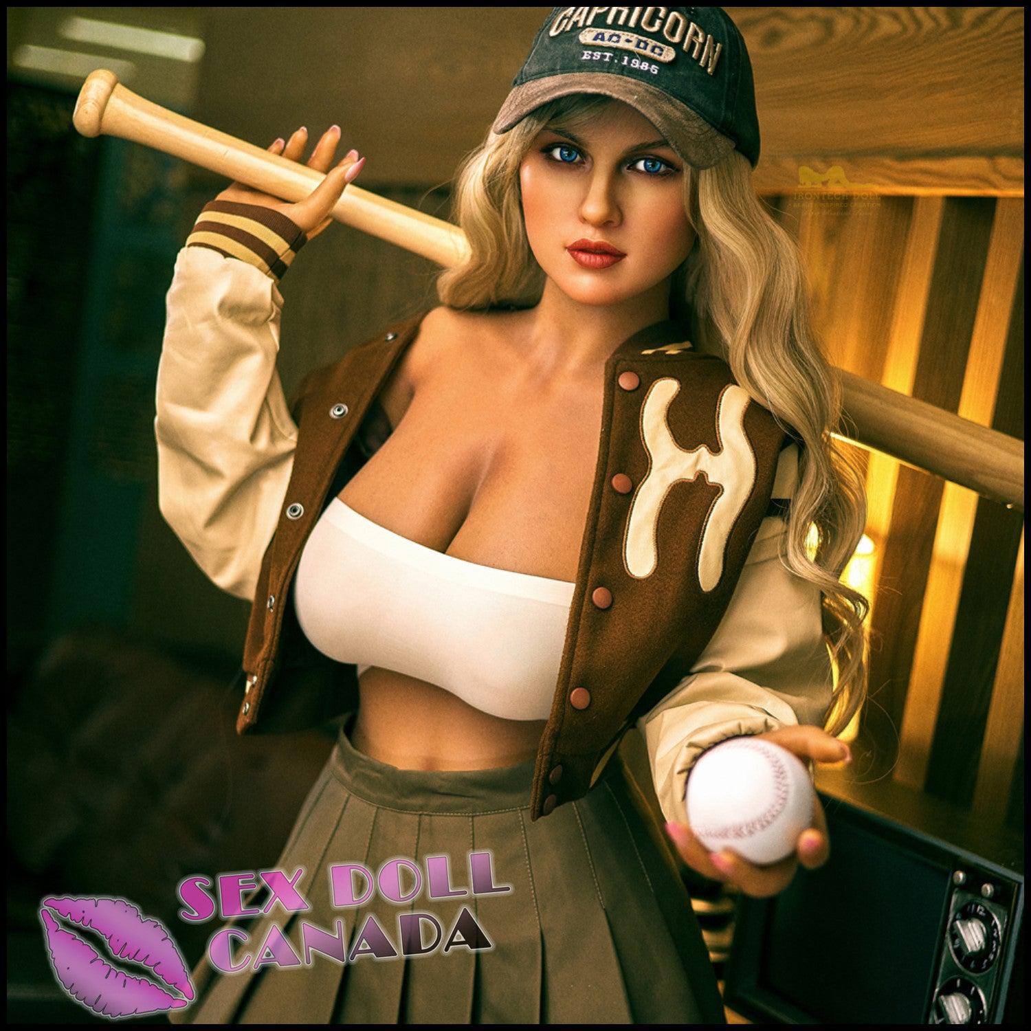 IRONTECH Realistic Sex Doll Western American Blonde Hair Huge Tits Boobs