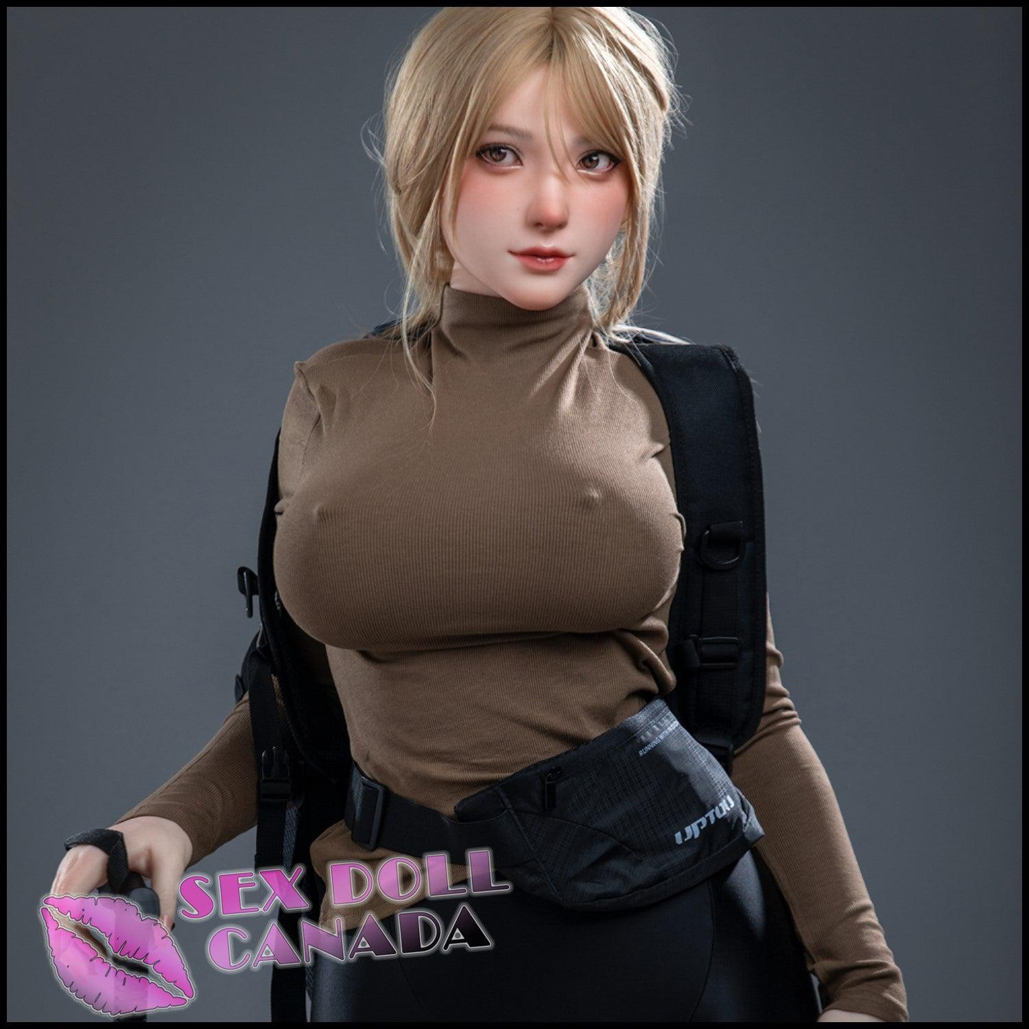 IRONTECH Realistic Sex Doll Curvy Full Body Asian Japanese Chinese Blonde Hair