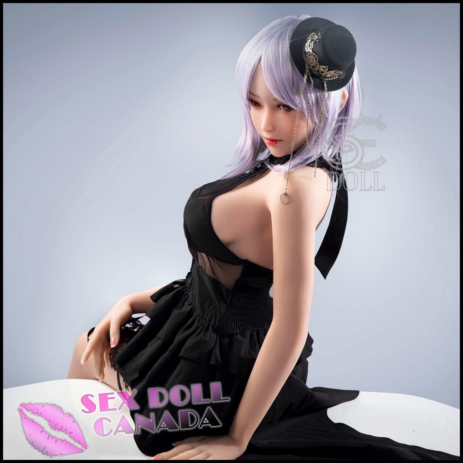 SE DOLL Realistic Sex Doll Small Waist Asian Japanese Chinese Pink Purple Hair