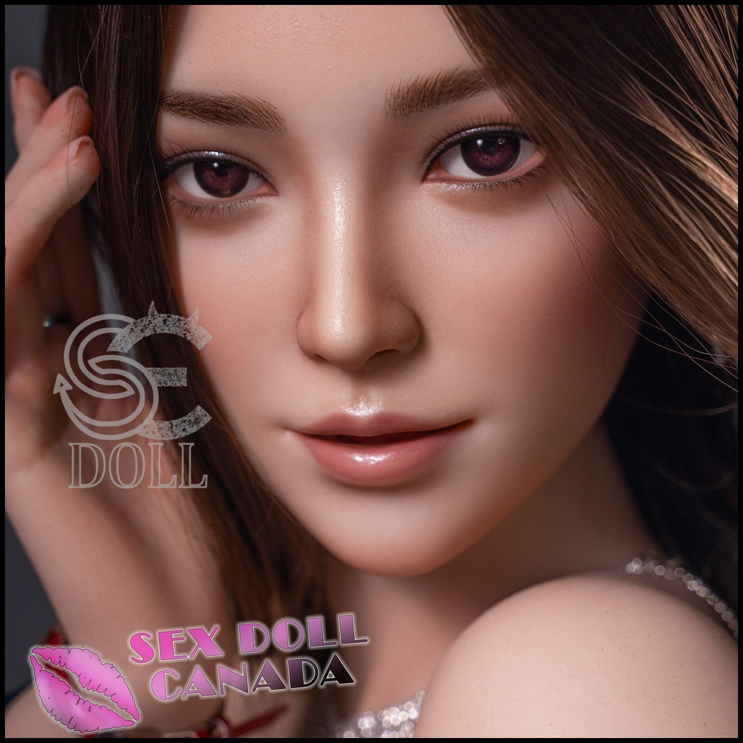 SE DOLL Realistic Sex Doll Brunette Hair Big Tits Breasts Asian Japanese Chinese