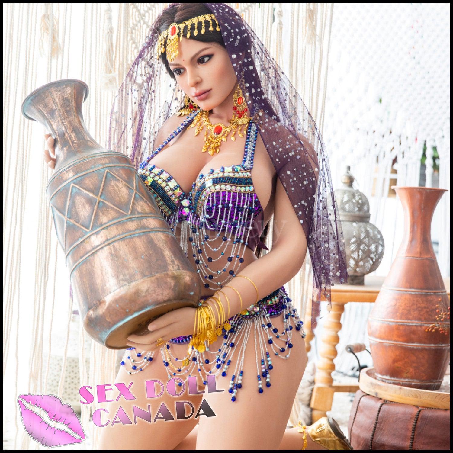 Starpery Realistic Sex Doll Brunette Hair BBW Chubby Fat Huge Tits Boobs