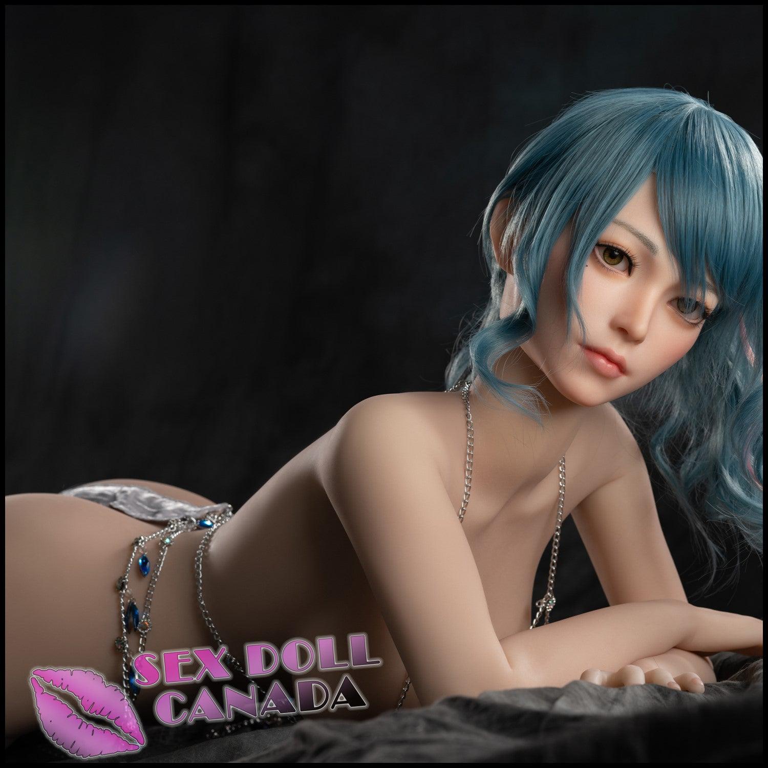 Zelex Realistic Sex Doll Huge Tits Boobs Blue Hair Asian Japanese Chinese