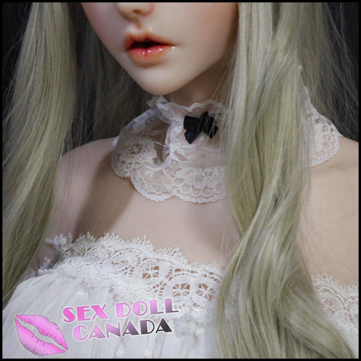 Elsa Realistic Sex Doll Blonde Hair Elf  Fantasy  Cosplay Blonde Hair