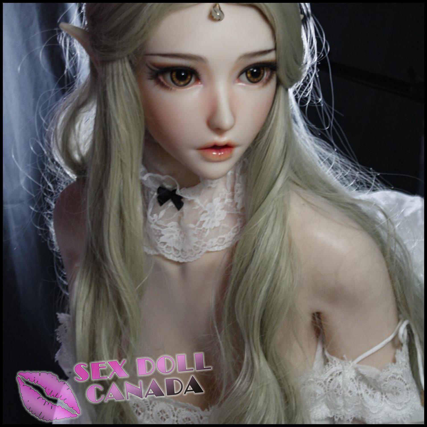 Elsa Realistic Sex Doll Blonde Hair Blonde Hair Elf  Fantasy  Cosplay