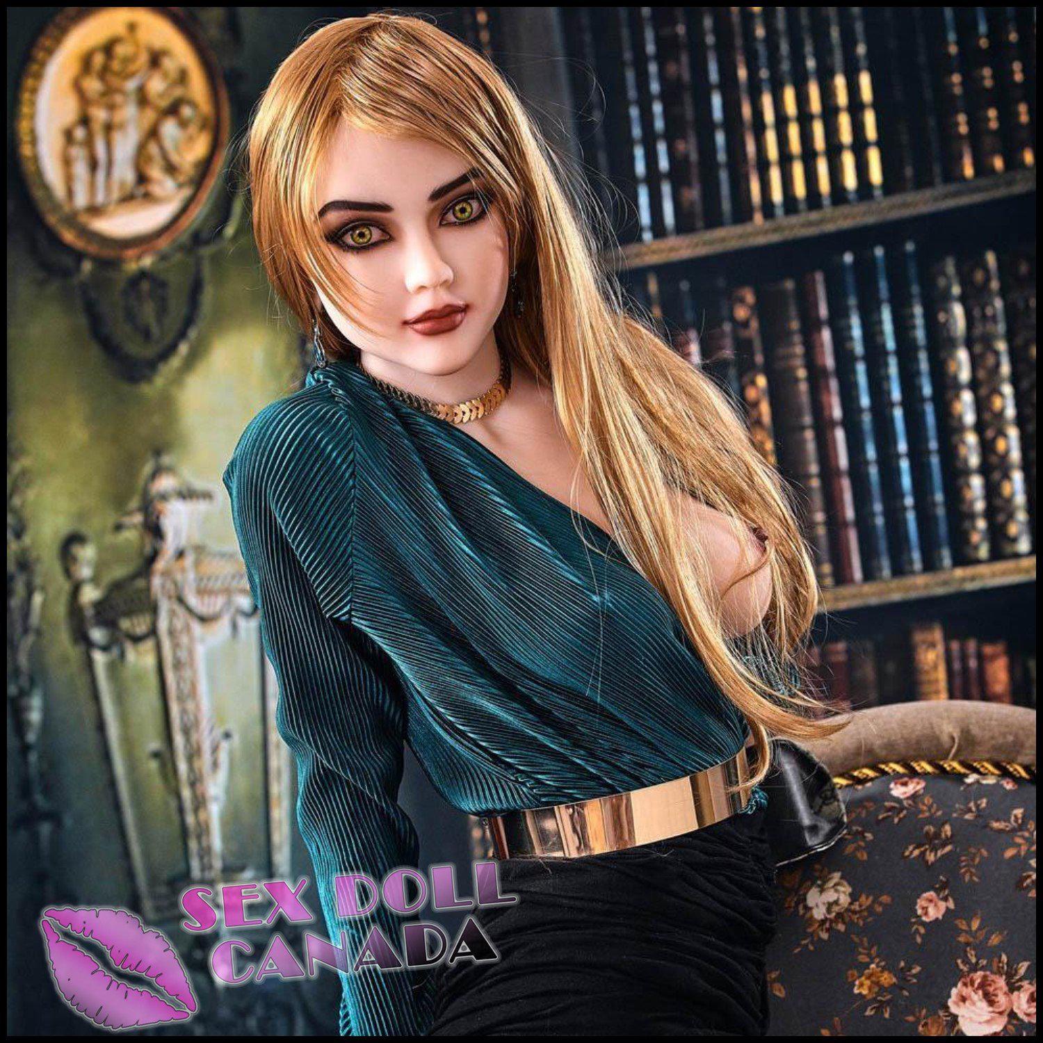 IRONTECH Realistic Sex Doll Blonde Hair Small Tits  Boobs Fit  Athletic