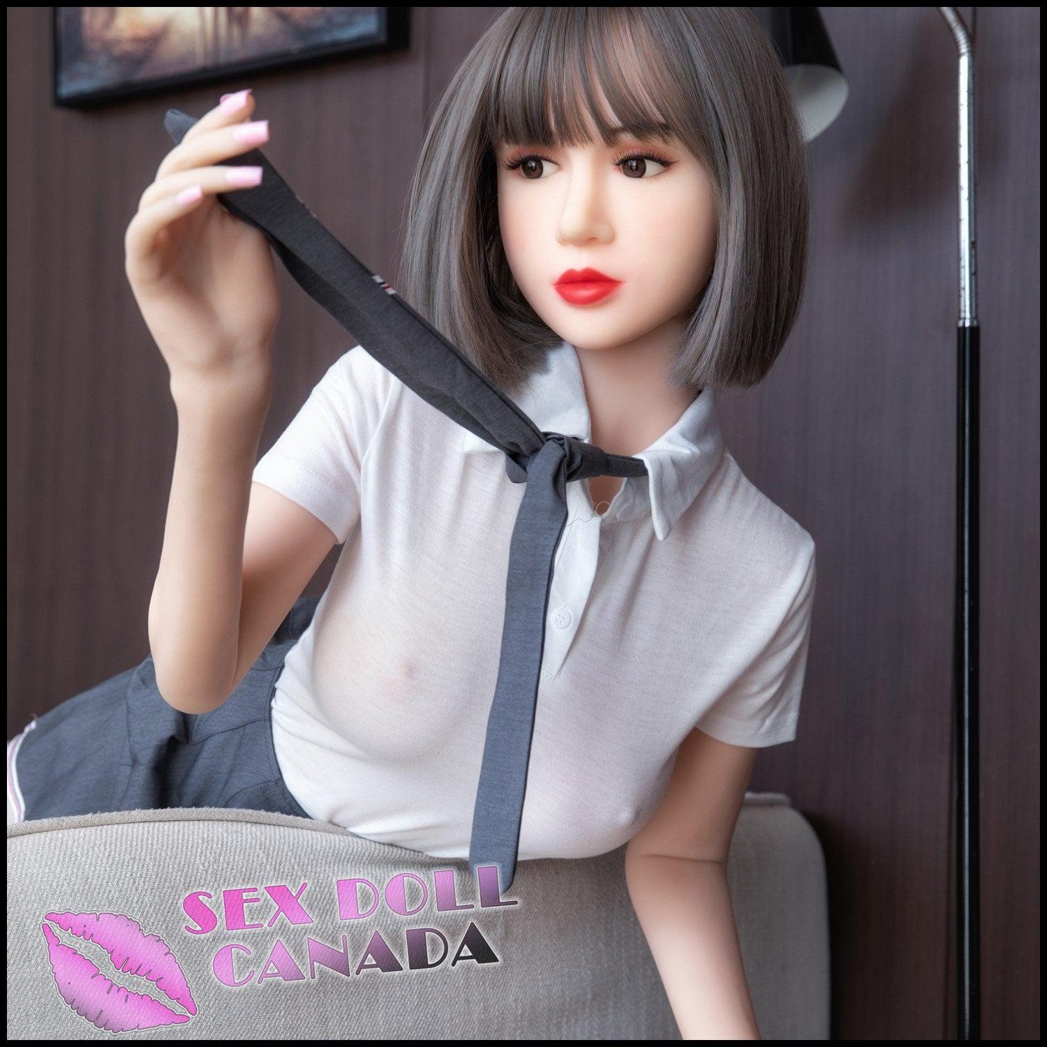Jarliet Realistic Sex Doll Big Tits  Breasts Asian  Japanese  Chinese Gray  Silver  White Hair