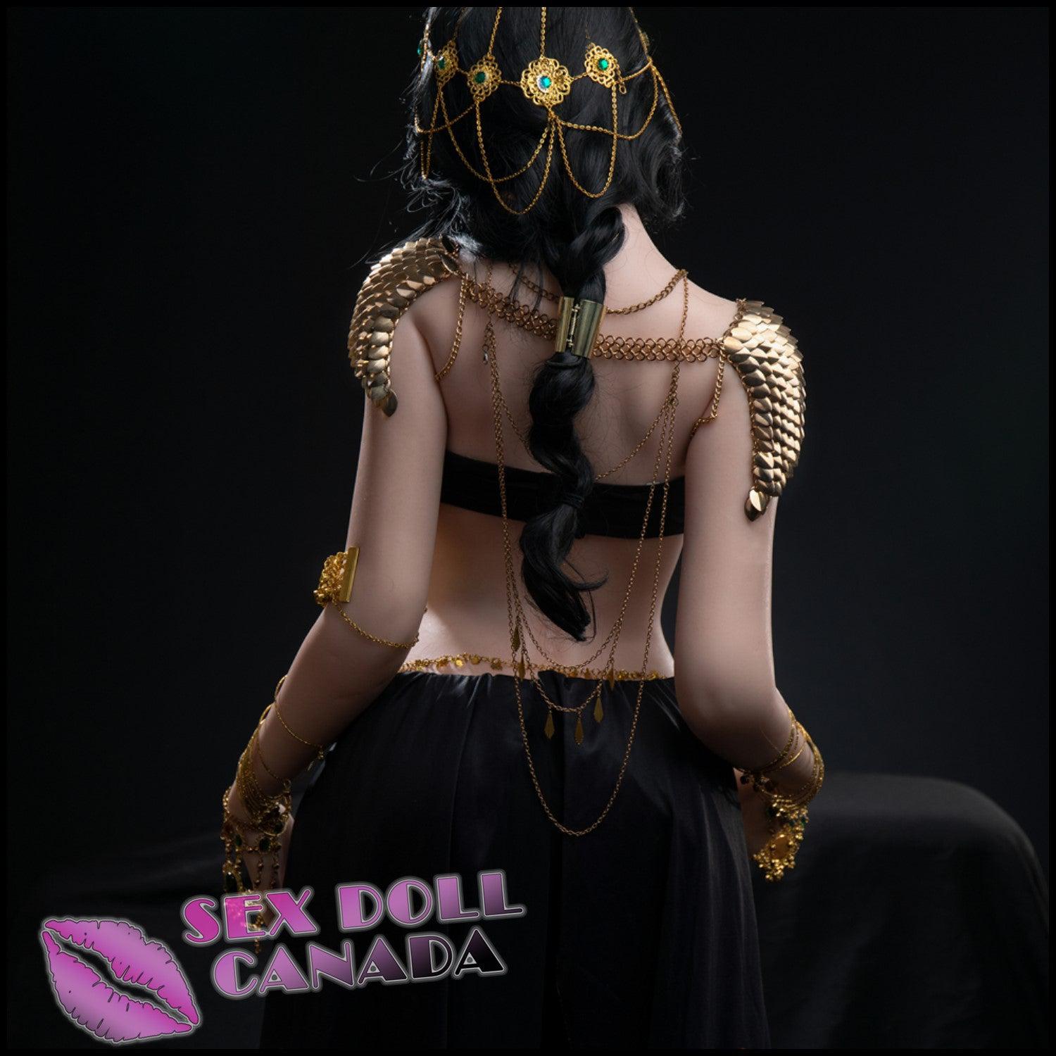 IRONTECH Realistic Sex Doll Elf Fantasy Cosplay Black Hair Big Tits Breasts