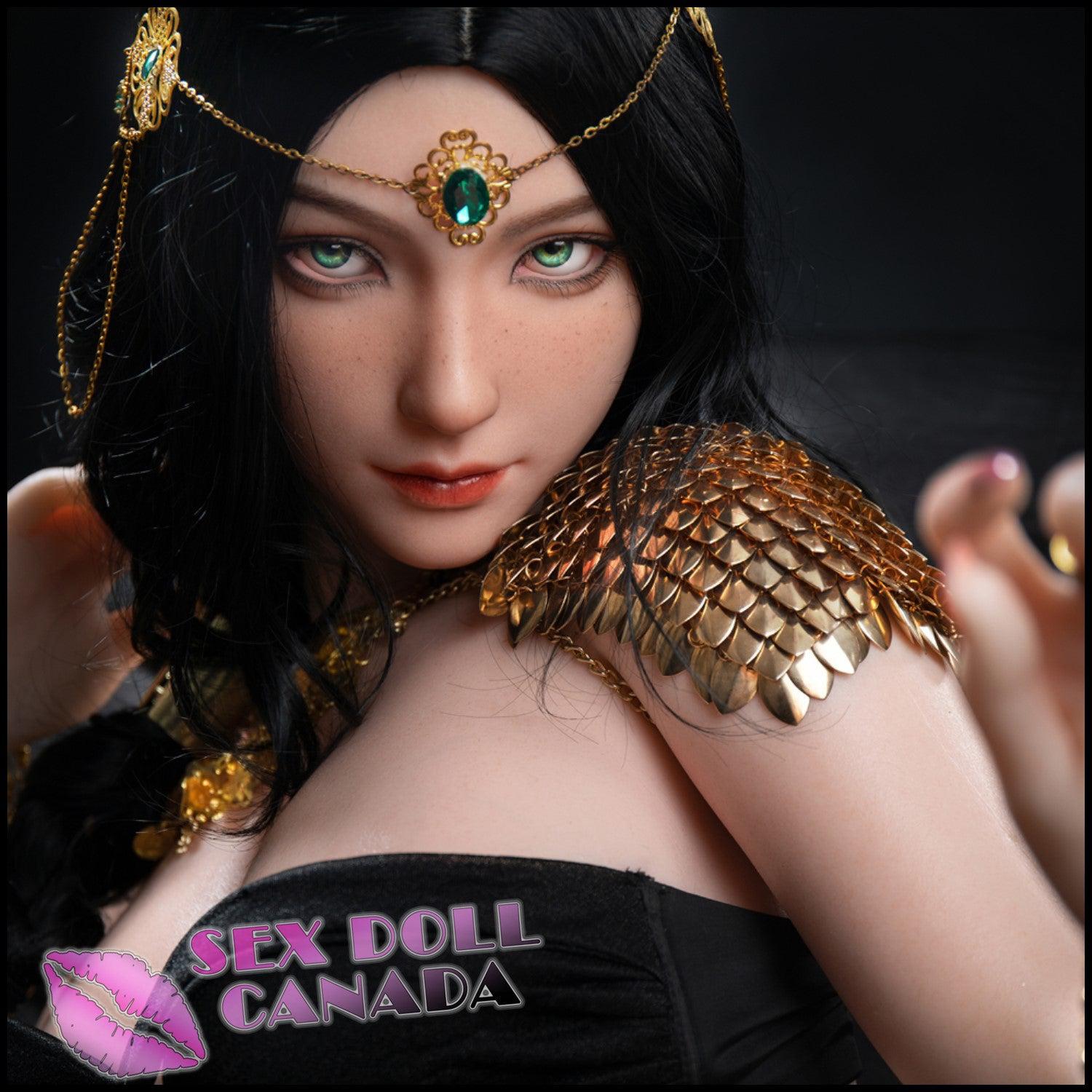 IRONTECH Realistic Sex Doll Tall Long Legs Elf Fantasy Cosplay Black Hair