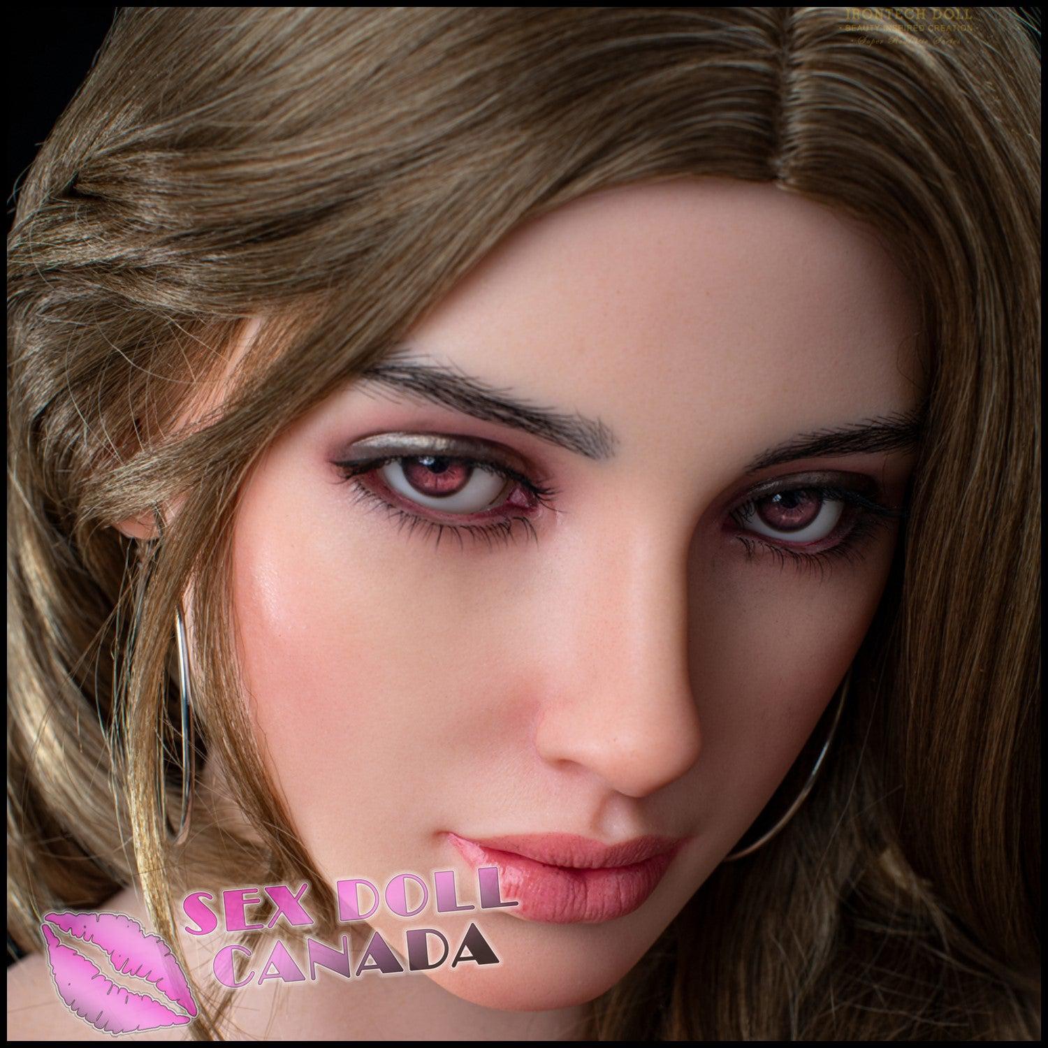 IRONTECH Realistic Sex Doll Big Tits Breasts Western American Brunette Hair