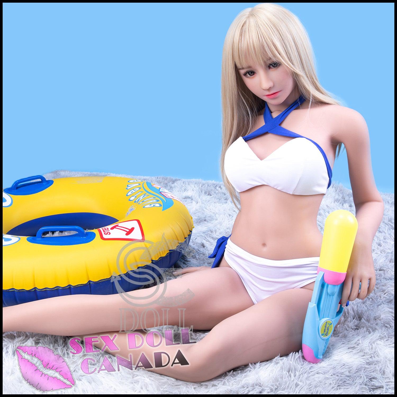 SE DOLL Realistic Sex Doll Blonde Hair Tall Long Legs Skinny Slim