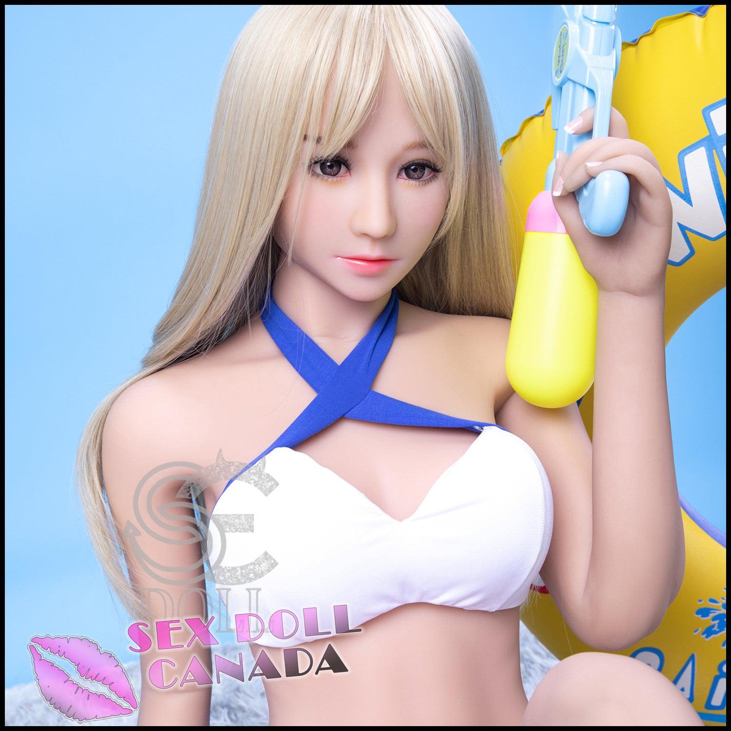 SE DOLL Realistic Sex Doll Blonde Hair Curvy Full Body Big Tits Breasts