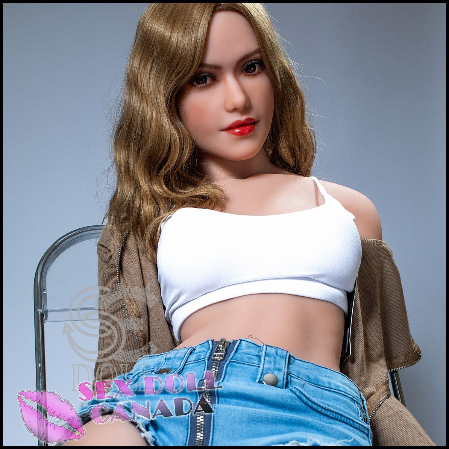 SE DOLL Realistic Sex Doll Blonde Hair Western American Skinny Slim