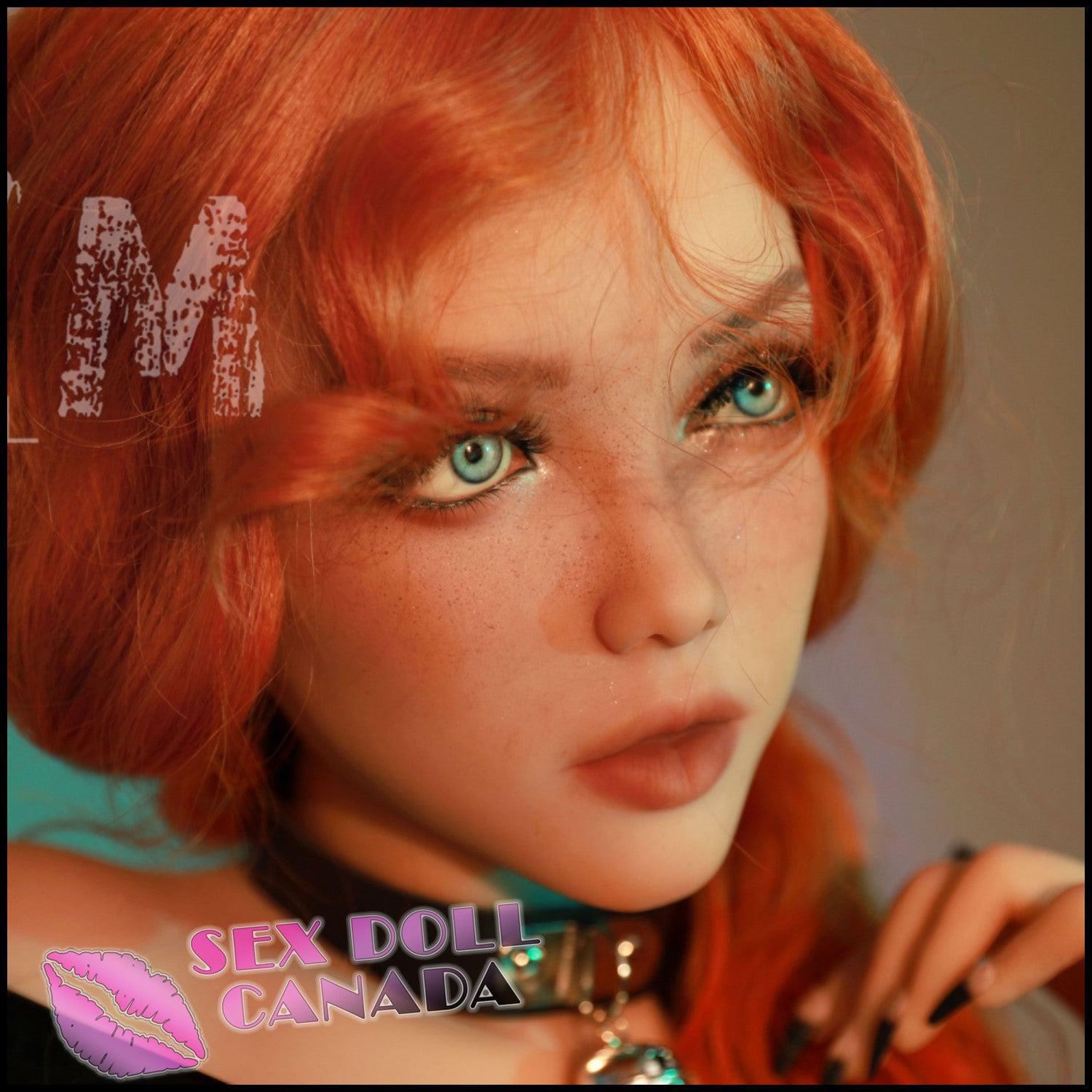 WM Doll Realistic Sex Doll Curvy Full Body Fit Athletic Red Head