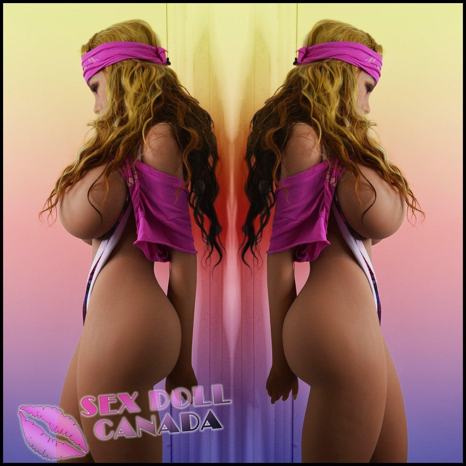 YL Realistic Sex Doll Fit  Athletic Blonde Hair Huge Tits  Boobs