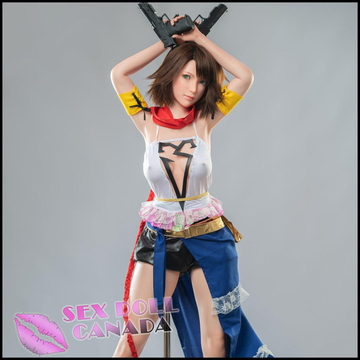 167 (5'6") D-Cup Fantasy Lady Sexy - Full Silicone - Game Lady