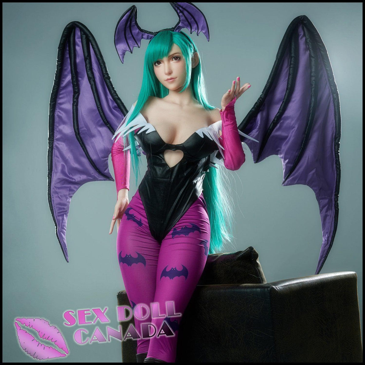 167 (5'6") D-Cup Dark Lady - Full Silicone - Game Lady