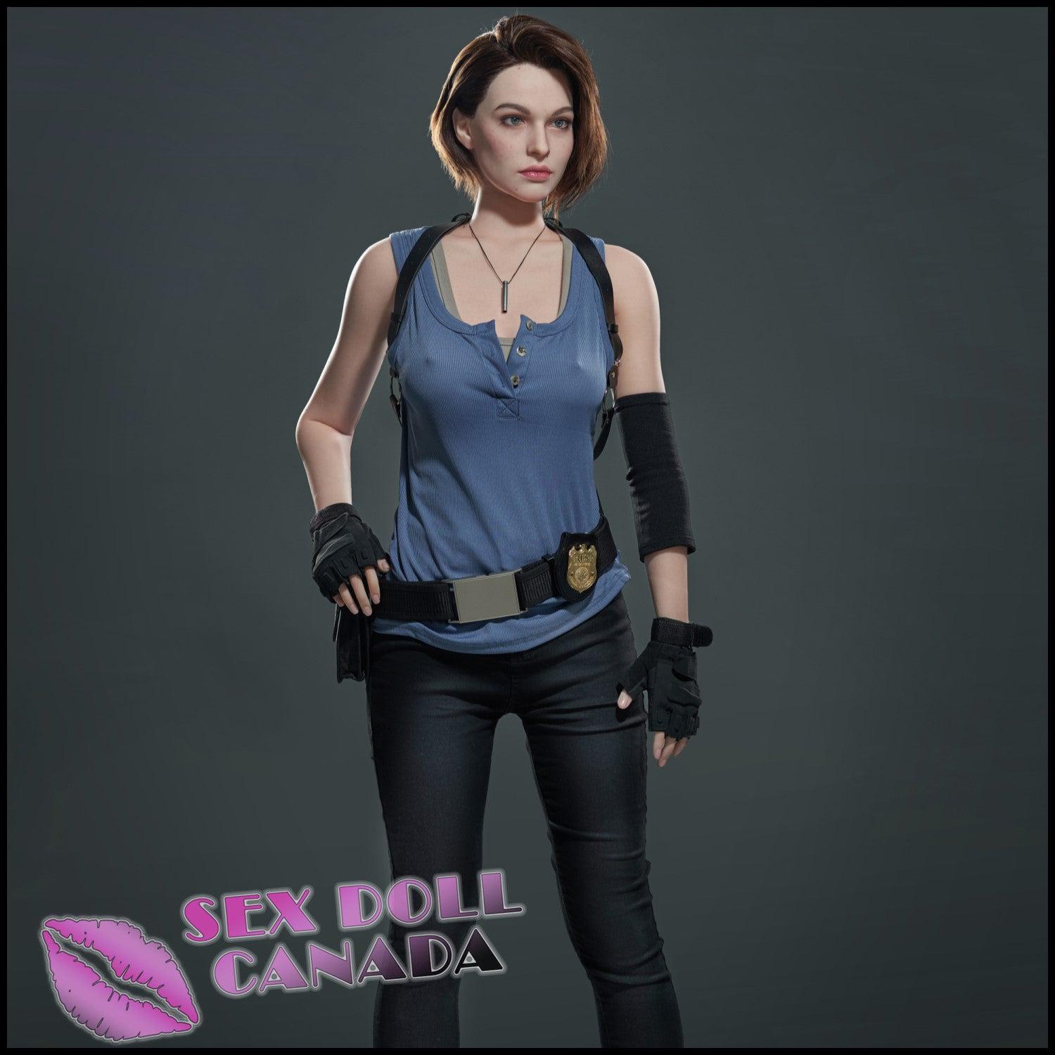 Game Lady Realistic Sex Doll Elf Fantasy Cosplay Western American Brunette Hair