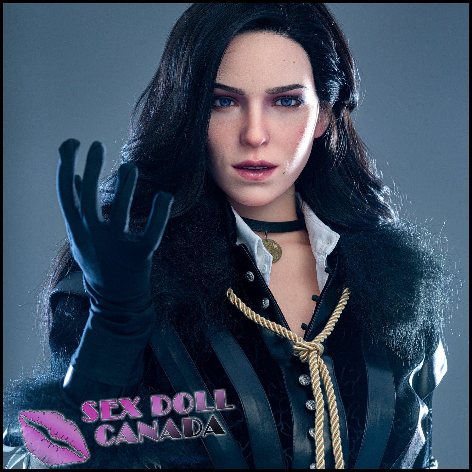 Game Lady Realistic Sex Doll Black Hair Elf Fantasy Cosplay Elf Fantasy Cosplay