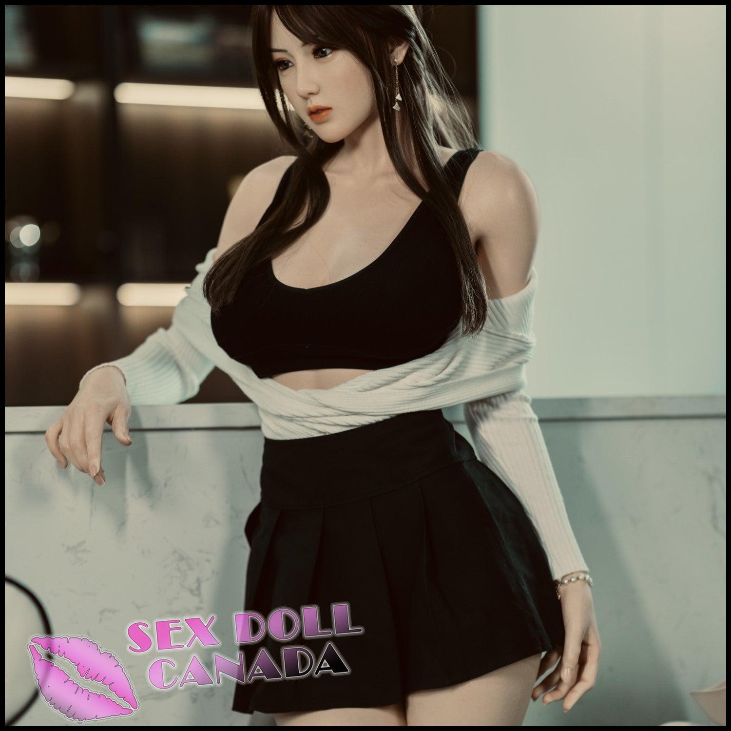Gynoid Tech Realistic Sex Doll Huge Tits Boobs Tall Long Legs Brunette Hair