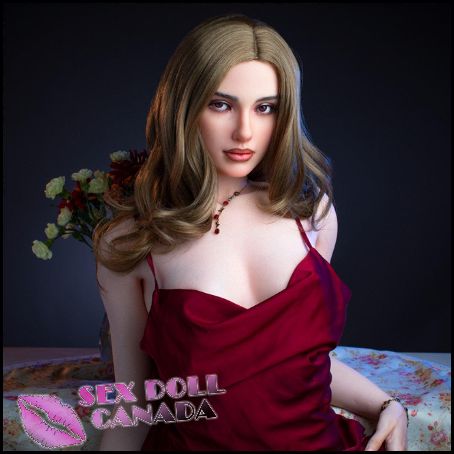 IRONTECH Realistic Sex Doll Russian German Brunette Hair Tall Long Legs