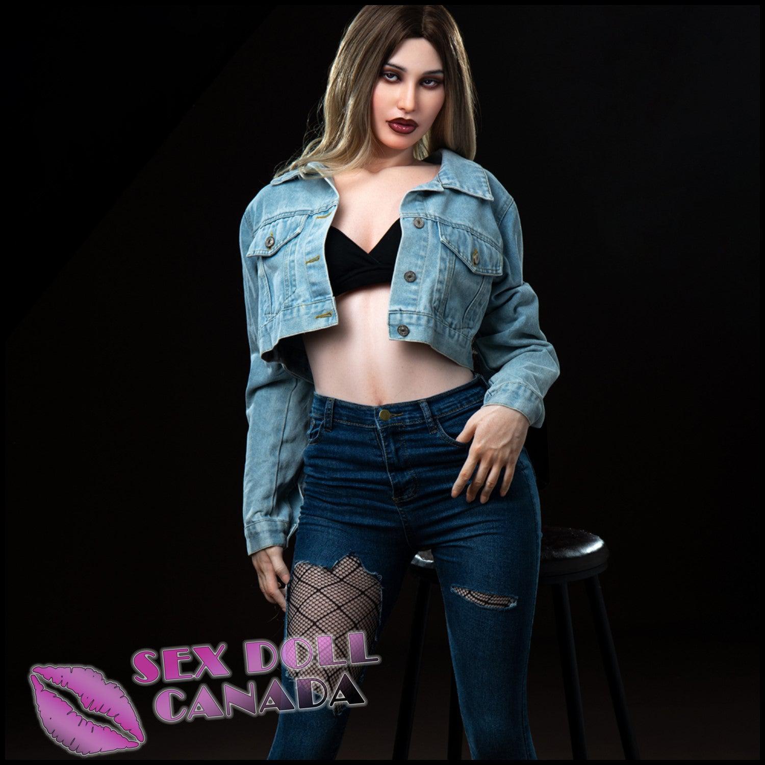 IRONTECH Realistic Sex Doll Blonde Hair Western American Tall Long Legs