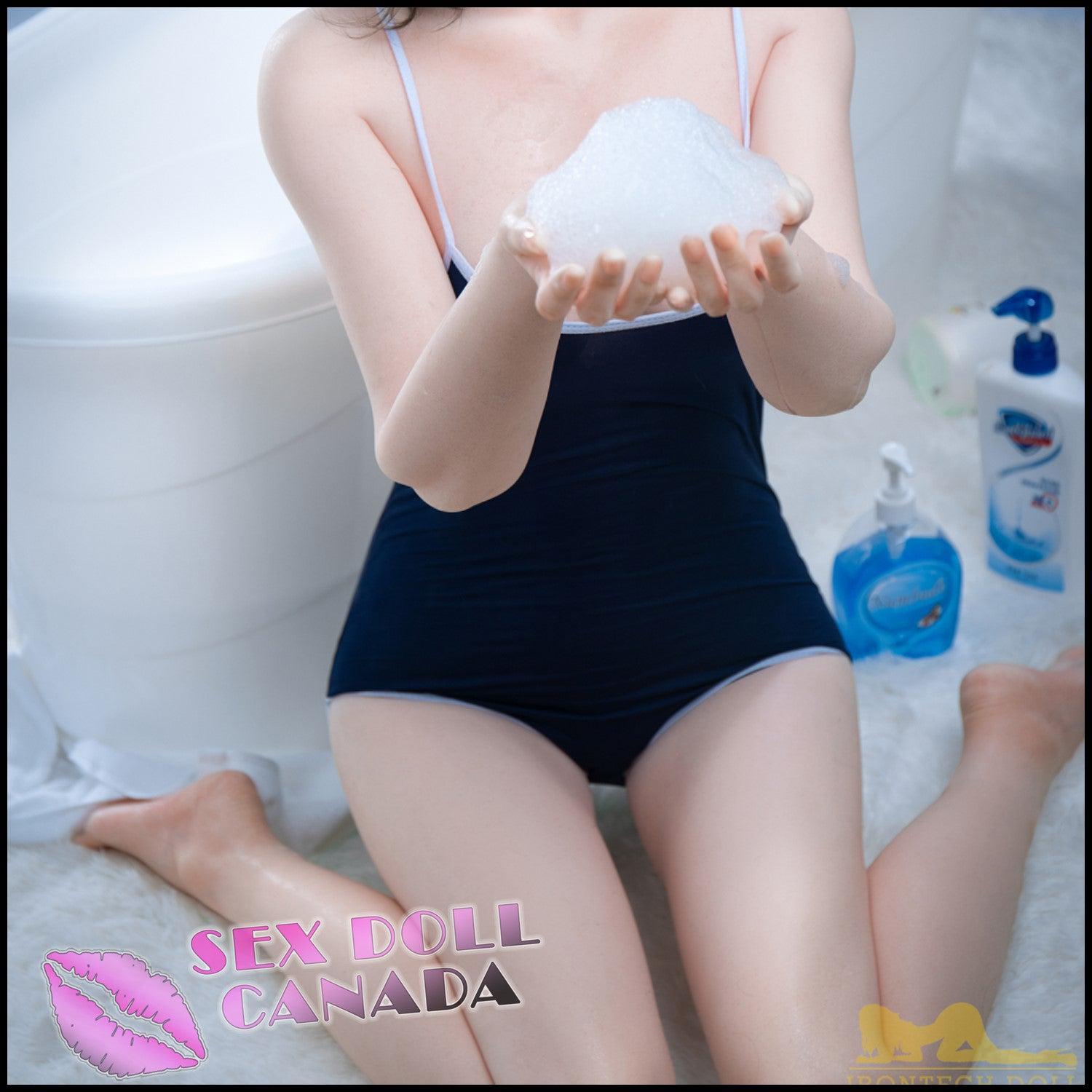 IRONTECH Realistic Sex Doll Tall Long Legs Big Tits Breasts Brunette Hair