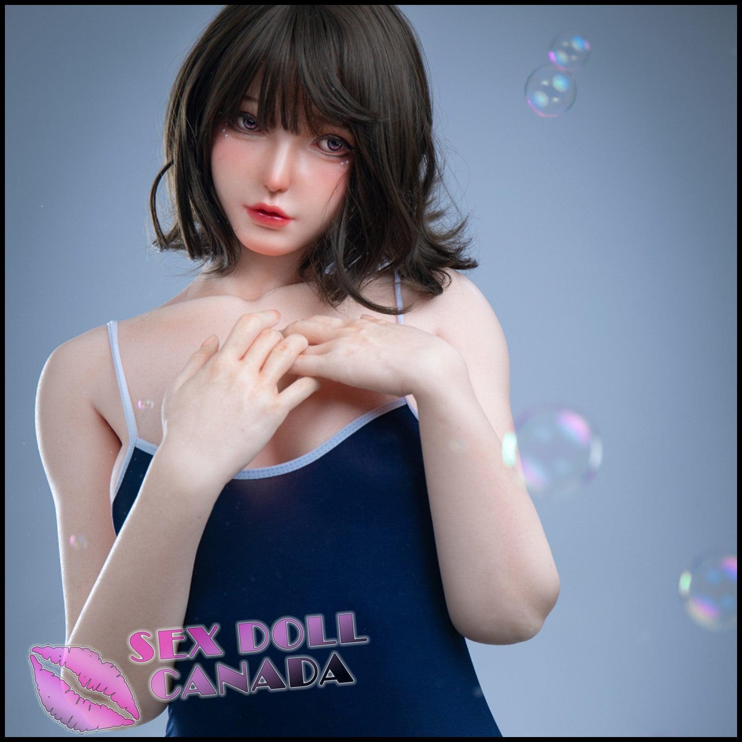 IRONTECH Realistic Sex Doll Tall Long Legs Brunette Hair Asian Japanese Chinese