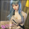 Sanhui Dolls Realistic Sex Doll Elf Fantasy Cosplay Huge Tits Boobs Blue Hair