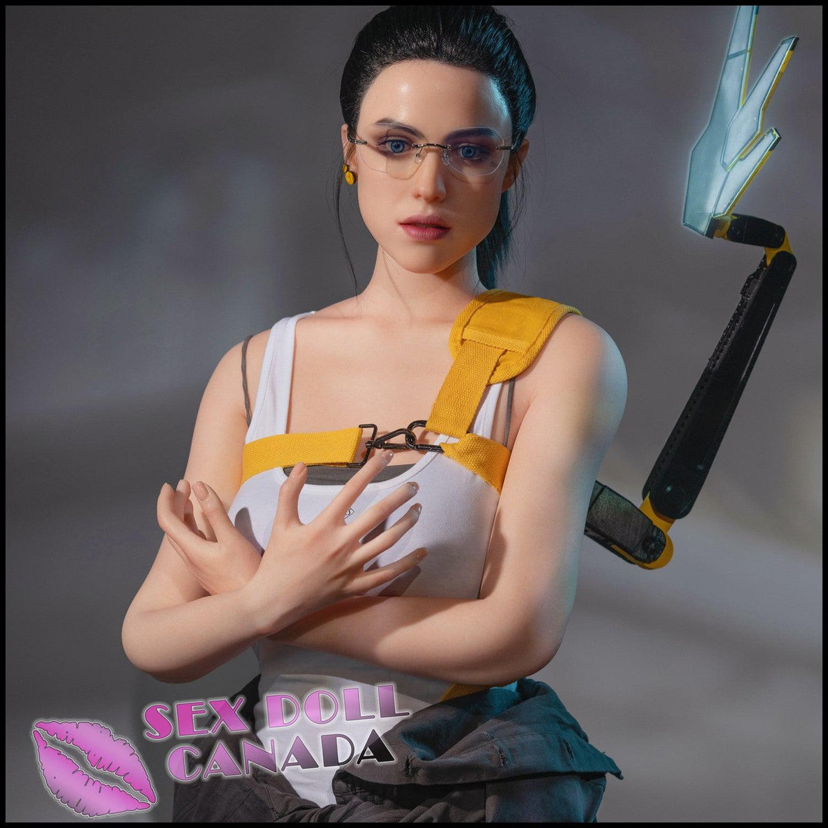 168 (5'6") D-Cup Lady Death - Full Silicone - Game Lady