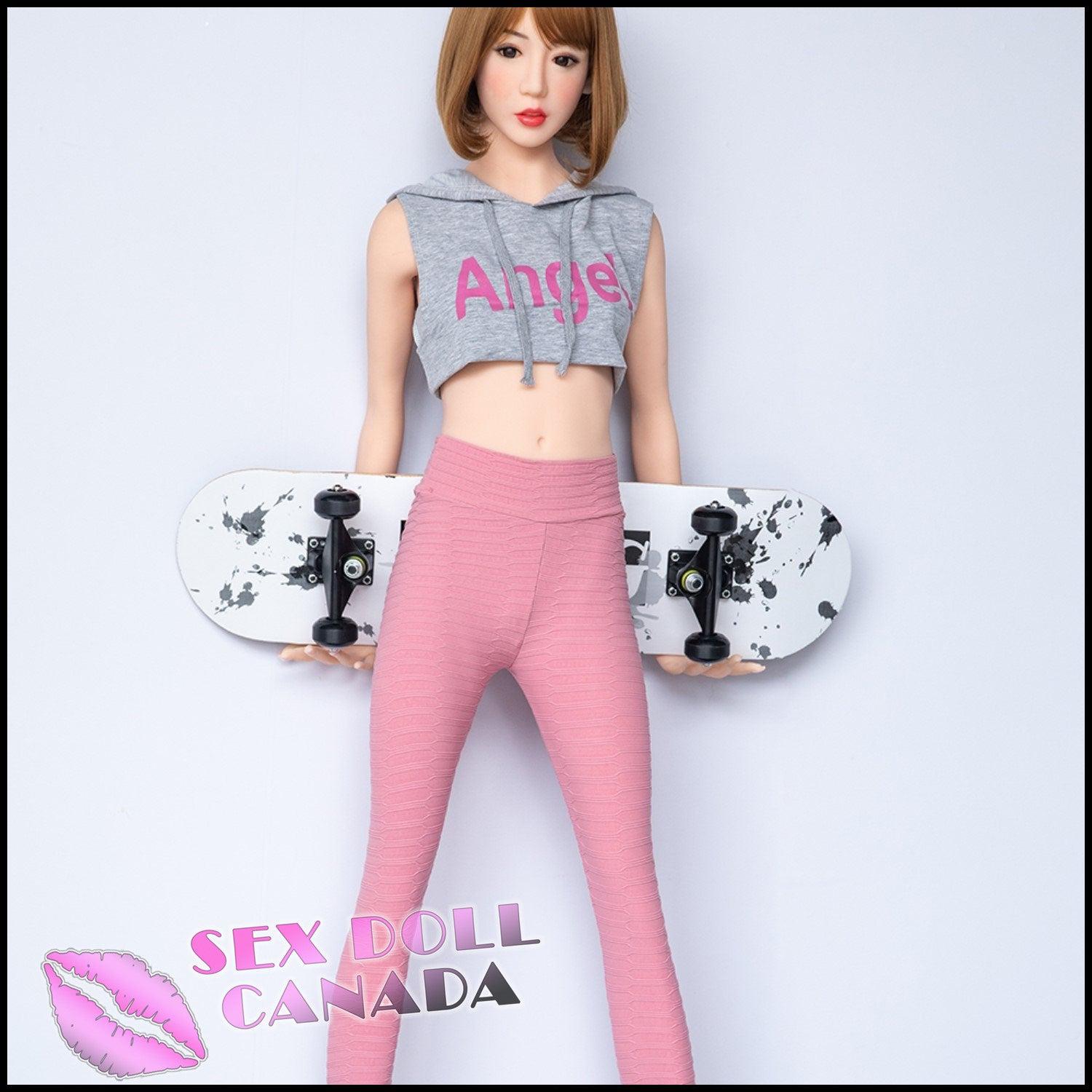 Jarliet Realistic Sex Doll Small Waist Brunette Hair Small Tits  Boobs